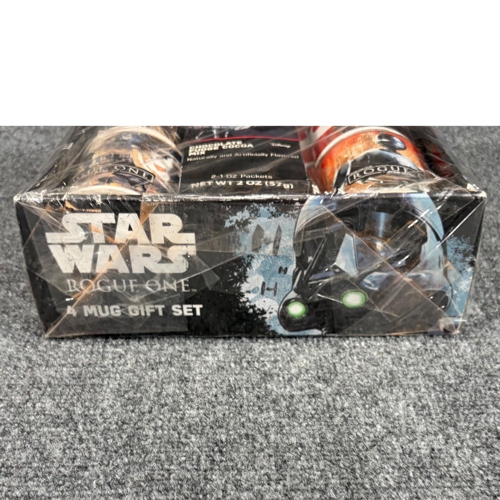 Star Wars Rogue 1-4 Mug Gift Set Galerie Darth Vader Death Trooper Cocoa - Picture 3 of 8